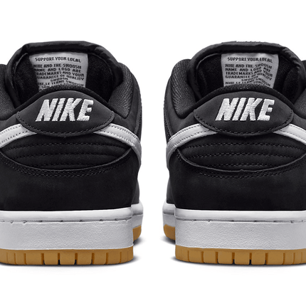 Men's SB Dunk Low Black Gum Shoes