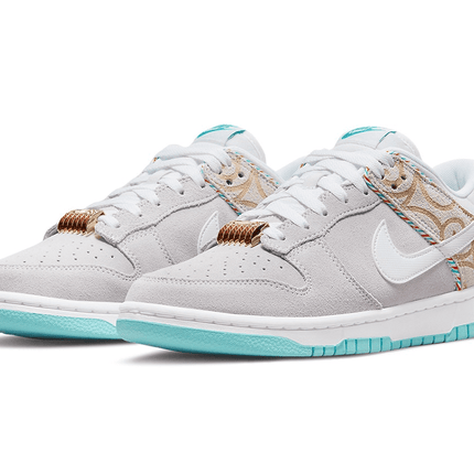 Men's SB Dunk Low Barber Shop Grey Shoes