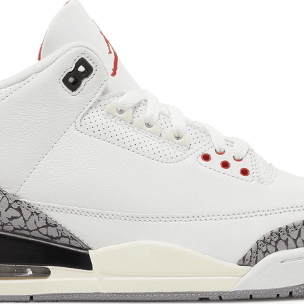 Men's Air Jordan 3 Retro White Cement Reimagined Shoes
