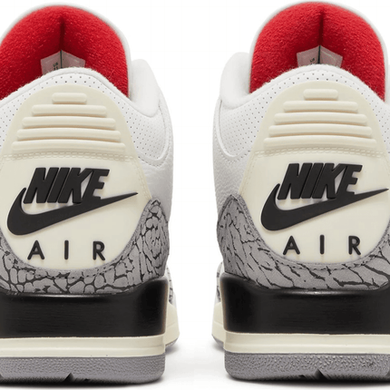 Men's Air Jordan 3 Retro White Cement Reimagined Shoes