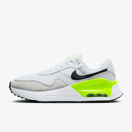 Women's Air Max SYSTM White Black Volt Shoes