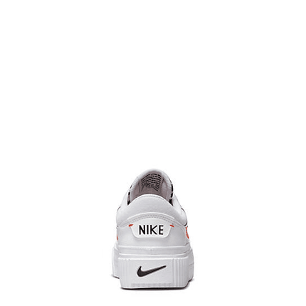 Women's Court Legacy Lift White Leopard Shoes