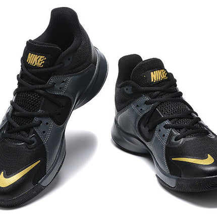 Men's Fly.By Mid Black Gold Shoes