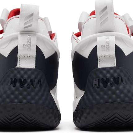 Men's Harden Vol. 6 White Vivid Red Legend Ink Shoes