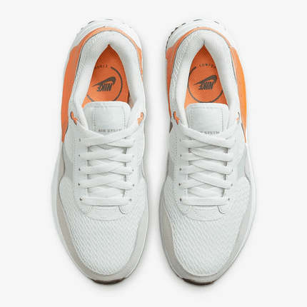 Women's Air Max SYSTM White Orange Trance Shoes