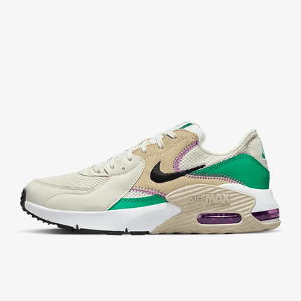 Women's Air Max Excee Sanddrift Green Fuchsia Shoes