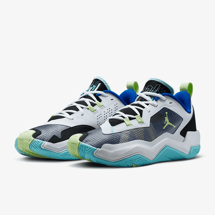 Men's Jordan One Take 4 White Copa Lime Shoes