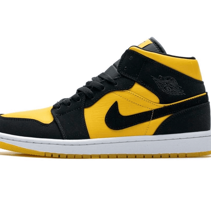 Men's Air Jordan 1 Mid University Gold Shoes