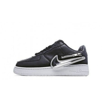 Men's Air Force 1 PRM Zip Swoosh Black Shoes