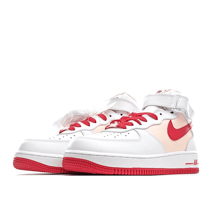 Men's Air Force 1 Mid Red Shoes