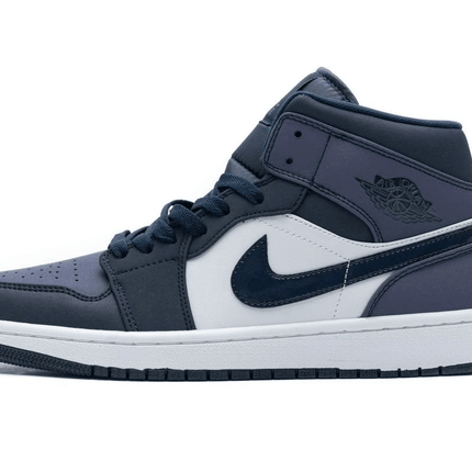 Men's Air Jordan 1 Mid Sanded Purple Shoes