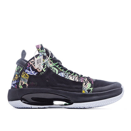Men's Air Jordan 34 XXXIV Top Of The Hill Black Shoes