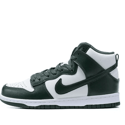 Men's SB Dunk High Green White Shoes