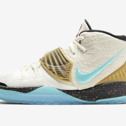 Men's Kyrie 6 Concepts Golden Mummy Shoes