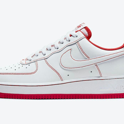 Men's Air Force 1 Exposed Red Stitching Shoes