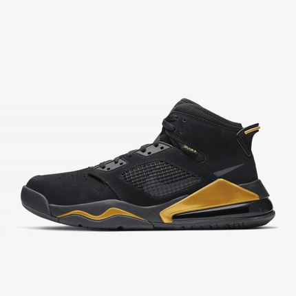 Men's Air Jordan Mars 270 DMP Black Metallic Gold Shoes