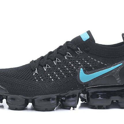 Men's Vapormax 2.0 Flyknit Black Blue Shoes