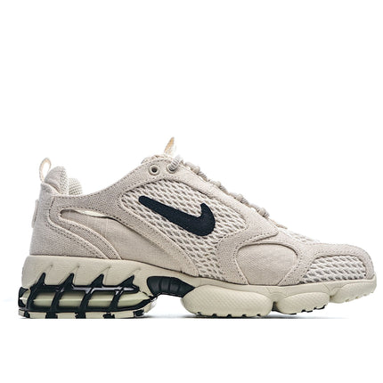Men's Air Zoom Spiridon Cage 2 Stussy Fossil Shoes A15