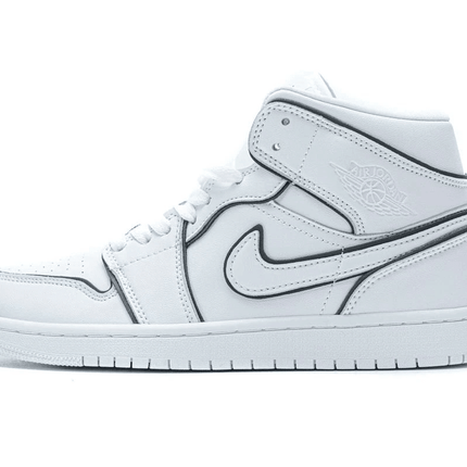 Men's Air Jordan 1 Mid Iridescent Outline Shoes