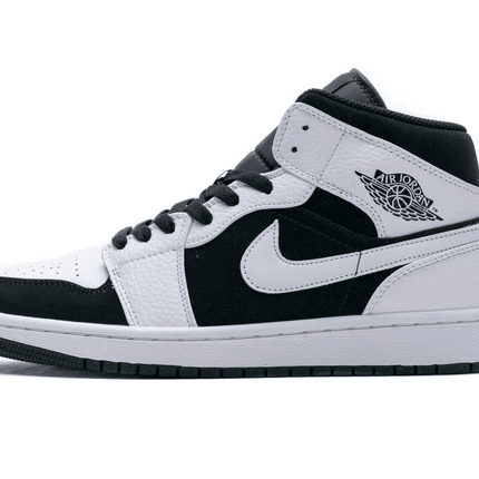 Men's Air Jordan 1 Mid Tuxedo Shoes