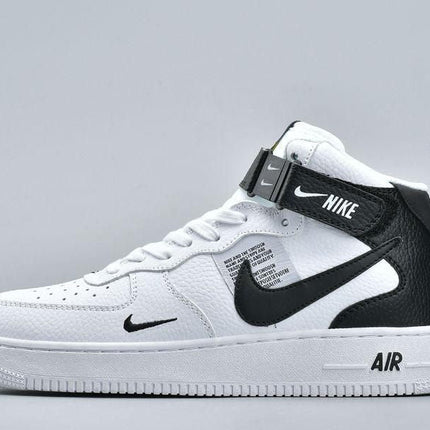 Men's Air Force 1 Mid Utility White Shoes