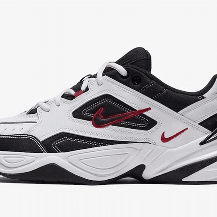 Men's M2K Tekno White Black Red Shoes