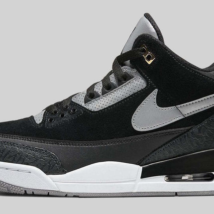 Men's Air Jordan 3 Tinker Black Cement Shoes