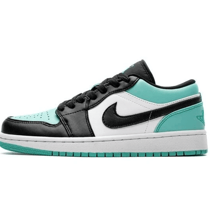 Men's Air Jordan 1 Low Emerald Toe Shoes