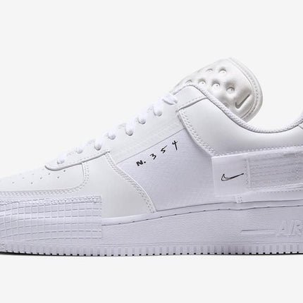 Men's Air Force 1 Type Crisp White Shoes