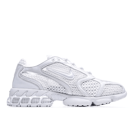 Men's Air Zoom Spiridon Cage 2 Stussy Fossil Shoes A12