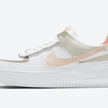 Men's Air Force 1 Shadow Hints Crimson and Mango Shoes