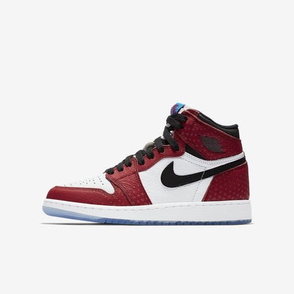 Men's Air Jordan 1 Retro High Spider-Man Origin Story Shoes