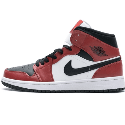 Men's Air Jordan 1 Mid Gym Red Shoes