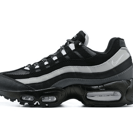 Men's Air Max 95 Black Silver Grey Shoes