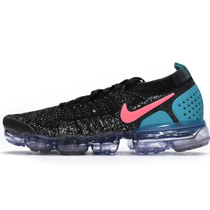 Men's Vapormax 2.0 Flyknit Black Hot Punch Shoes