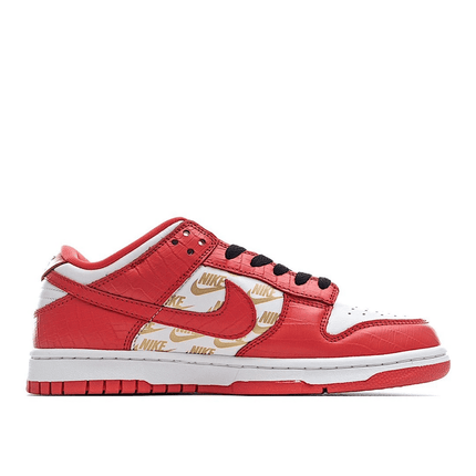 Men's SB Dunk Low x Supreme Red Shoes