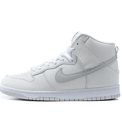 Men's SB Dunk High Triple White Shoes