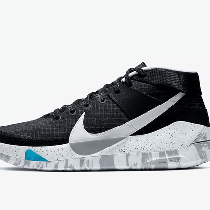 Men's KD 13 Black White Shoes