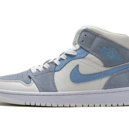 Men's Air Jordan 1 Mid Celestine Blue Shoes