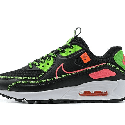 Men's Air Max 90 Worldwide Black Green Shoes