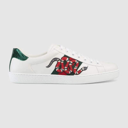 Men's Gucci Snake Sneaker Shoes