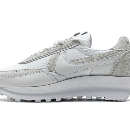 Men's Sacai x LD Waffle White Nylon Shoes