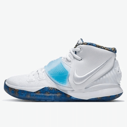 Men's Kyrie 6 White Sapphire Shoes