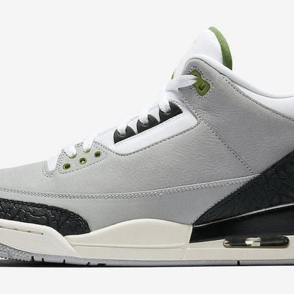 Men's Air Jordan 3 Retro Chlorophyll Shoes