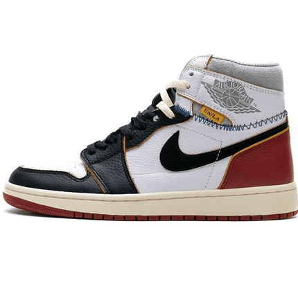 Men's Air Jordan 1 High Union Los Angeles Black Toe Shoes