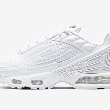Men's Air Max Plus III Triple White Shoes