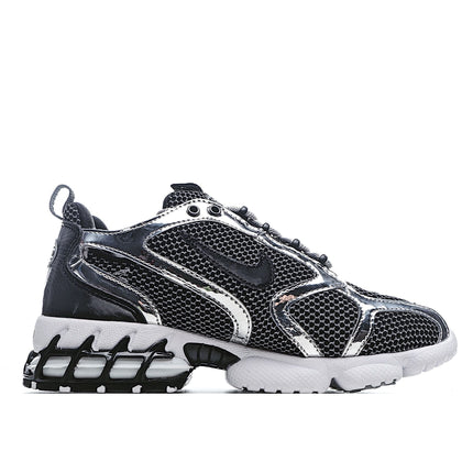 Men's Air Zoom Spiridon Cage 2 Stussy Fossil Shoes A14