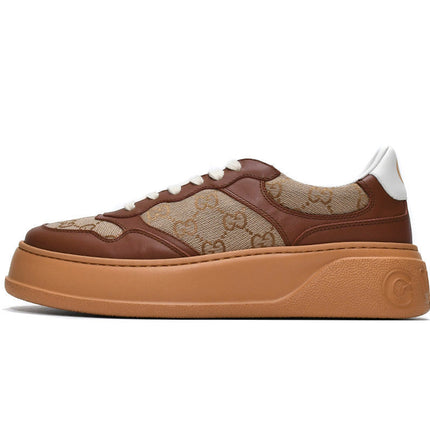Men's Gucci Chunky GG Brown Sneaker Shoes