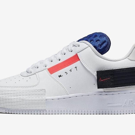Men's Air Force 1 Type Summit White Shoes