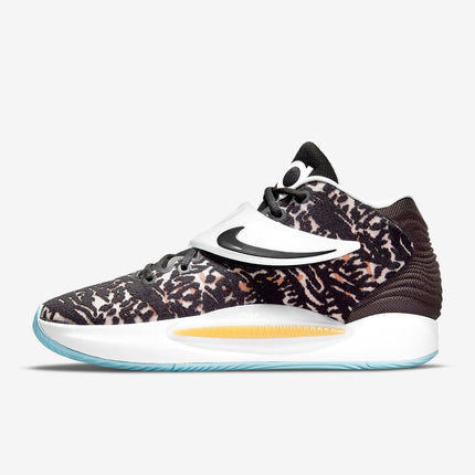 Men's KD 14 Black White Shoes